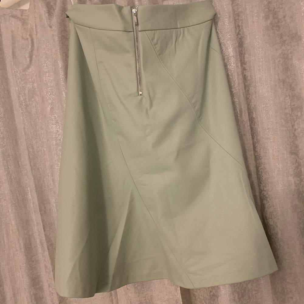 The Limited A-Line Leather Skirt